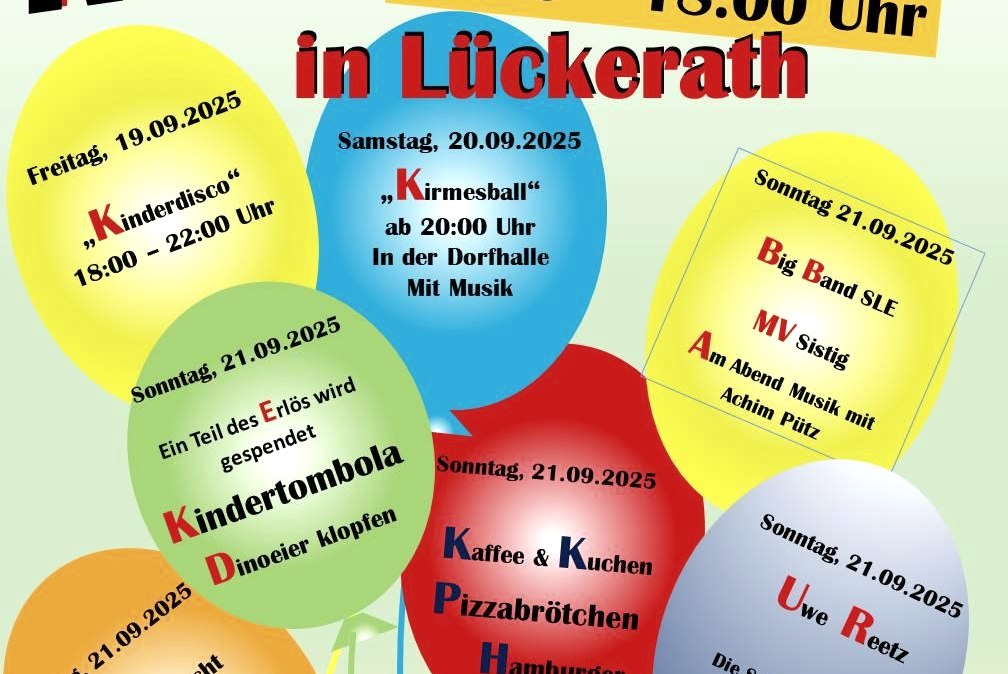 Lückerather Kinderkirmes, © DG Lückerath