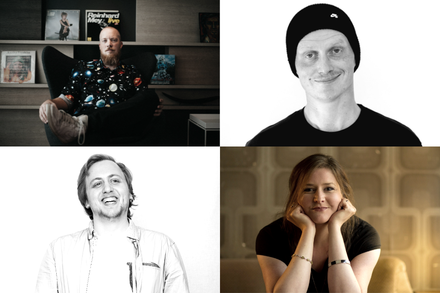 Poetry Slam K&uuml;nstler:innen, &copy; Christoph Seubert, DaWastl privat, Flemming Witt privat, Nazan Arslan