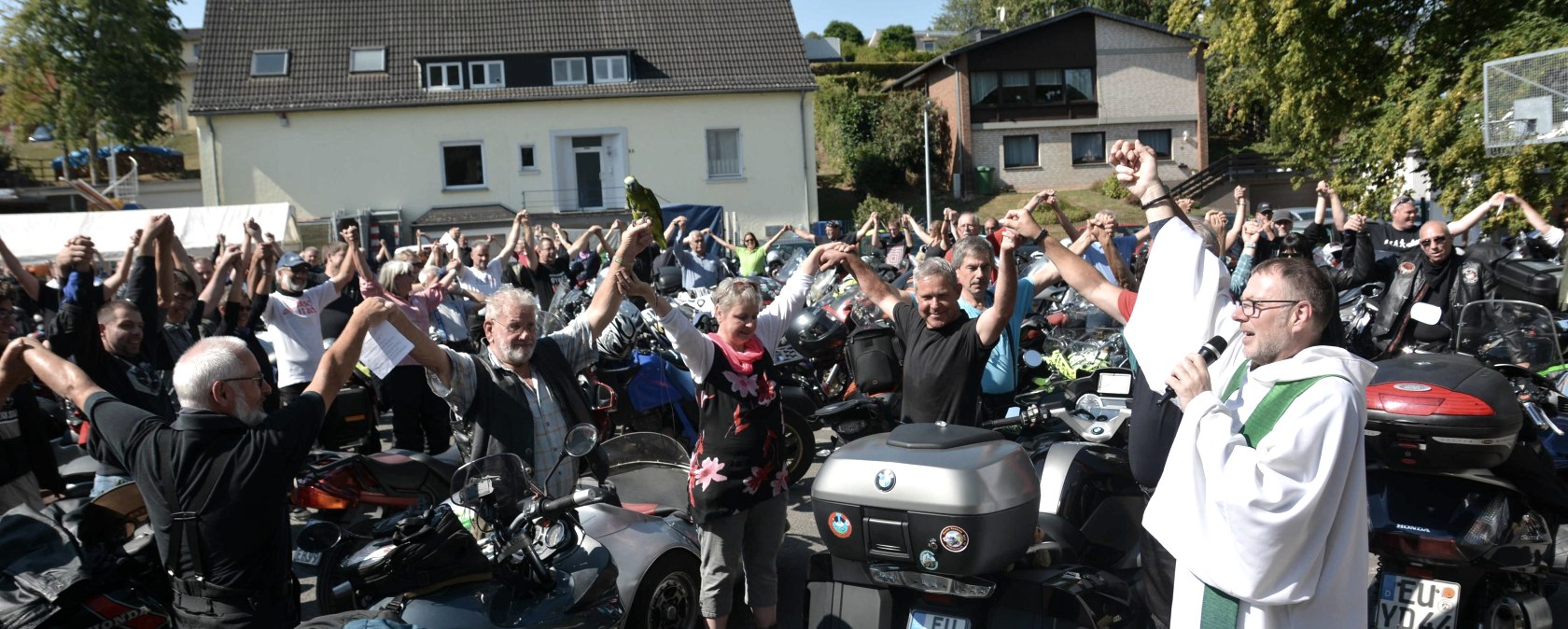 Motorrad Gottesdienst, © Thomas Cremer