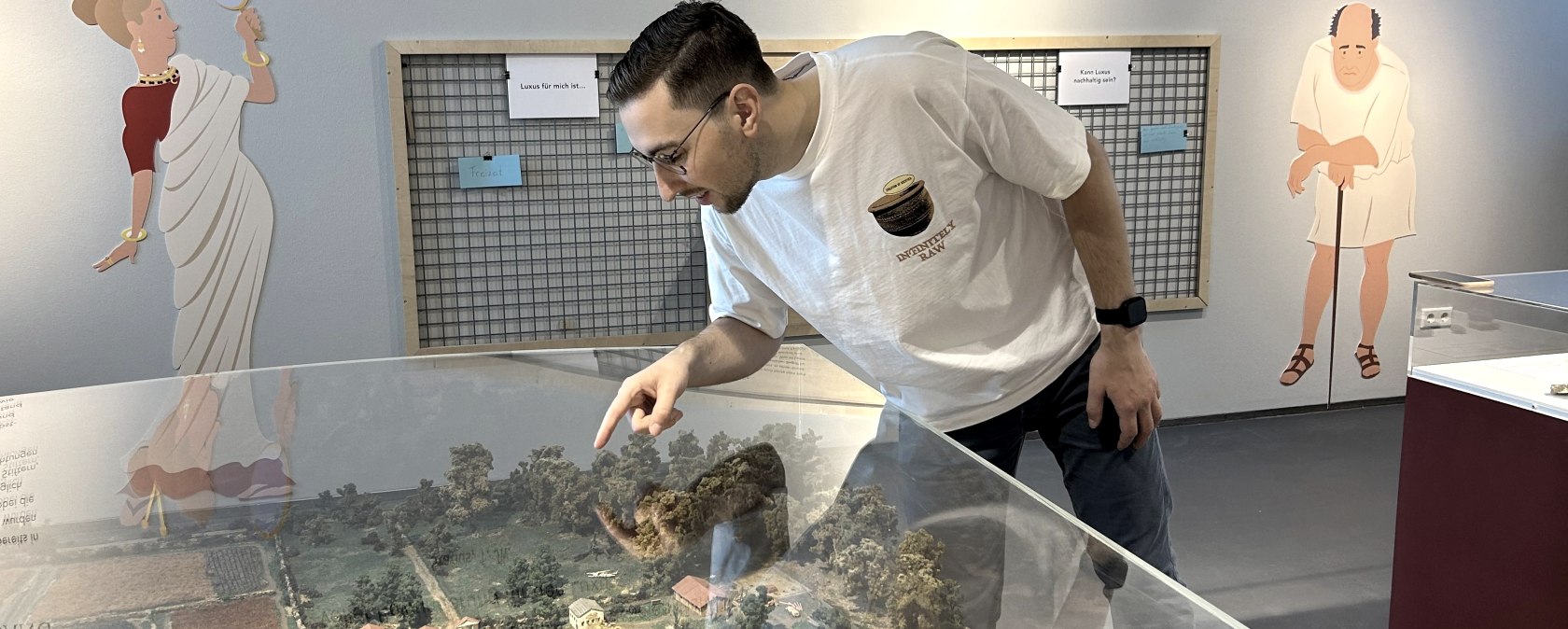 Modell einer r&ouml;mischen Villa beim Tagebau Hambach, &copy; R&ouml;merthermen Z&uuml;lpich