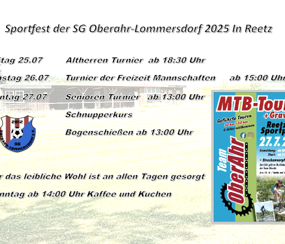 Sportwoche Reetz, © SG Oberahr Lommersdorf