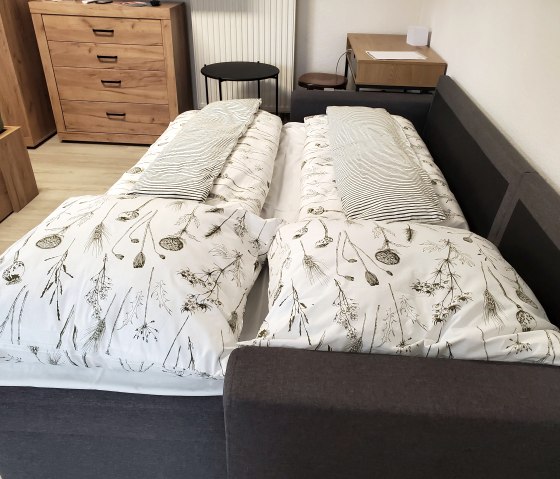 Schlafcouch., &copy; Nordeifel Tourismus GmbH & Ferienwohnung Kleine Auszeit