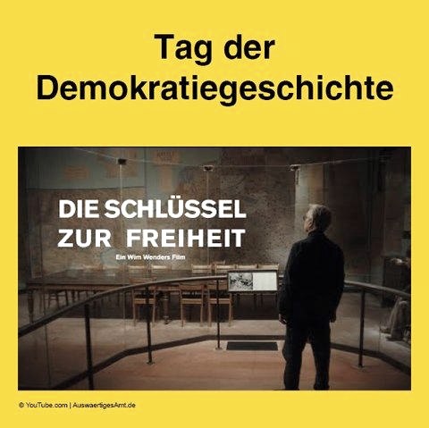 Tag der Demokratiegeschichte, &copy; YouTube.com/Ausw&auml;rtigesAmt.de