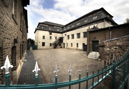 Tuchfabrik M&uuml;ller - Blick in den Fabrikhof, &copy; LVR-Industriemuseum