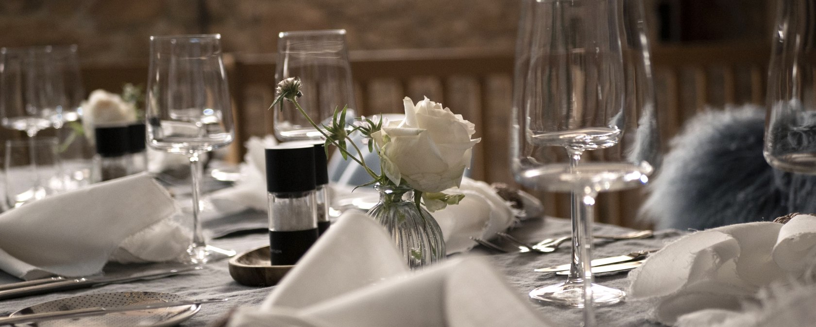 Fein gedeckte Tische, © Lauterbachs Mühlenrestaurant MahlundWerk