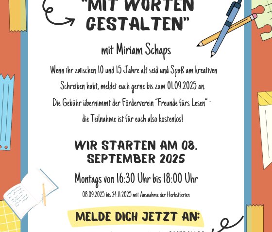 Schreibwerkstatt 2025