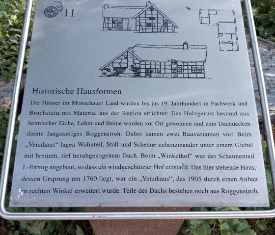 Infotafel, &copy; Monschau-Touristik