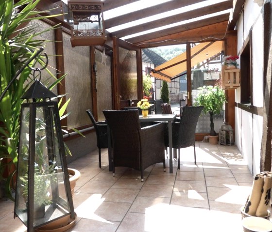 Wintergarten f&uuml;r gem&uuml;tliche Stunden