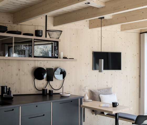 Wohnbereich / K&uuml;che 2er Cabin Cozy