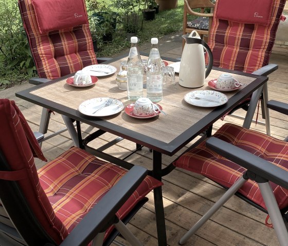 Au&szlig;enbereich, &copy; Alpakahof Knein