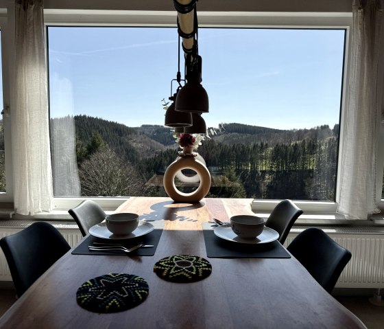 Haus Panoramablick - Ferienwohnung 1 Essbereich