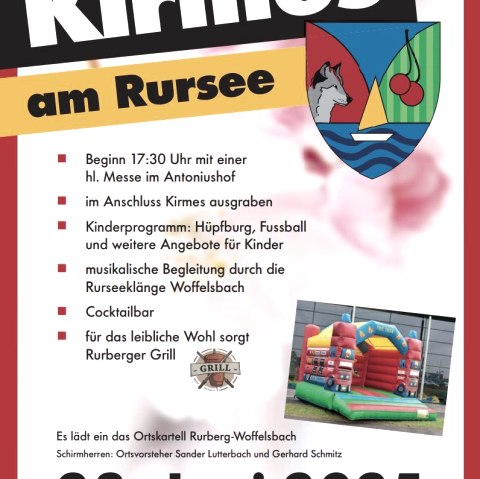 Kirmes am Rursee, © Ortskartell Rurberg-Woffelsbach
