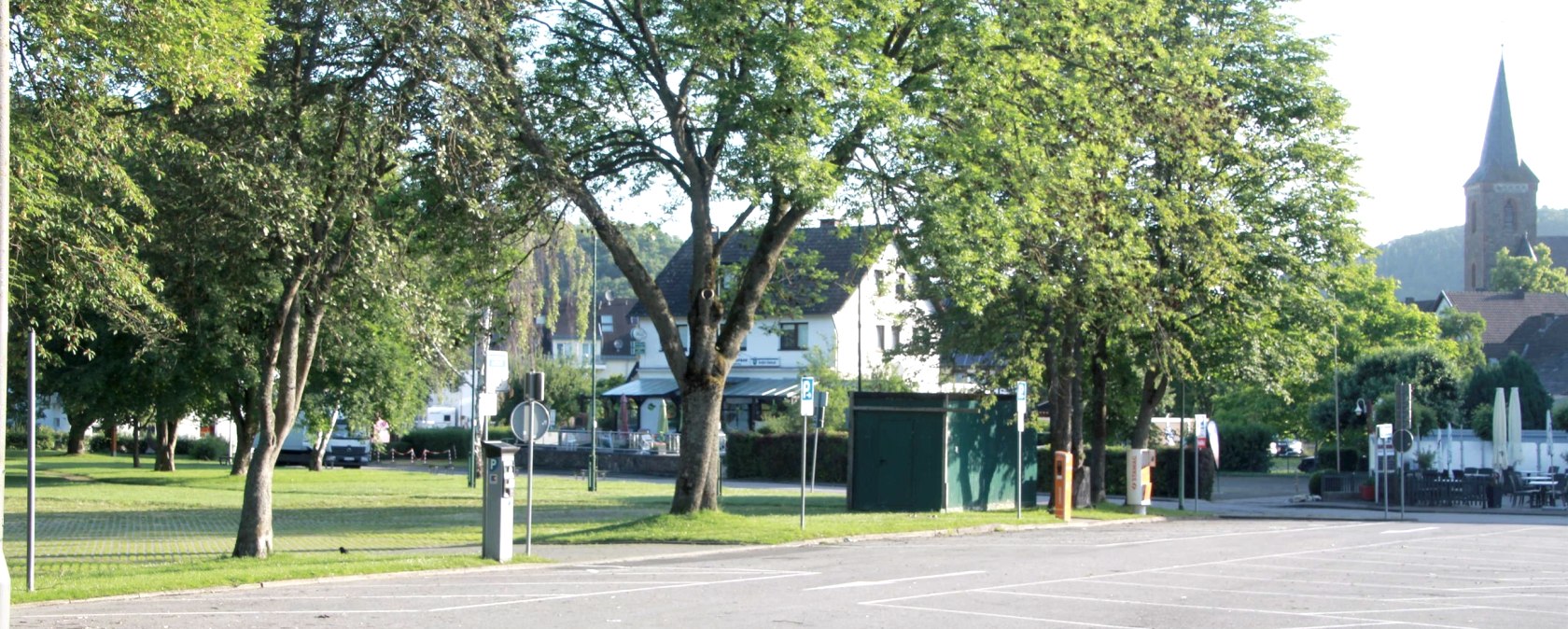 Parkplatz Rurstra&szlig;e Einruhr, &copy; Rursee-Touristik GmbH