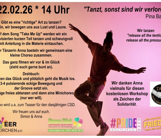 Veranstaltungsplakat, &copy; Simons Gl&uuml;ck