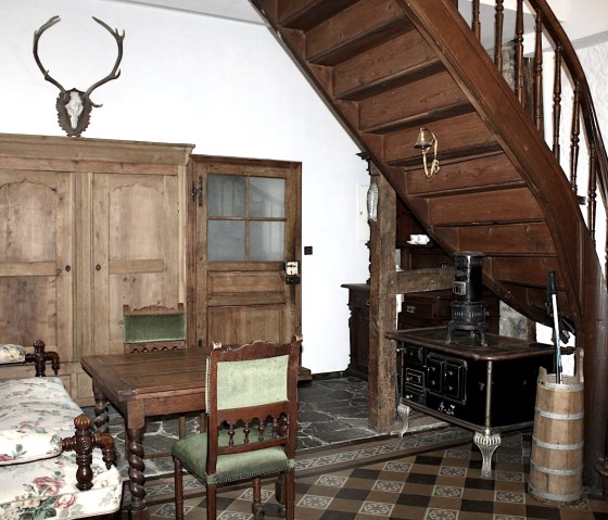 Posthalterhof_Ferienwohnungen_Treppenaufgang, &copy; Nordeifel Tourismus GmbH & Denkmal Posthalterhof, Ferienwohnungen