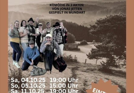 Veranstaltungsplakat, © Theaterverein Huddel un Brassel Uedelhoven