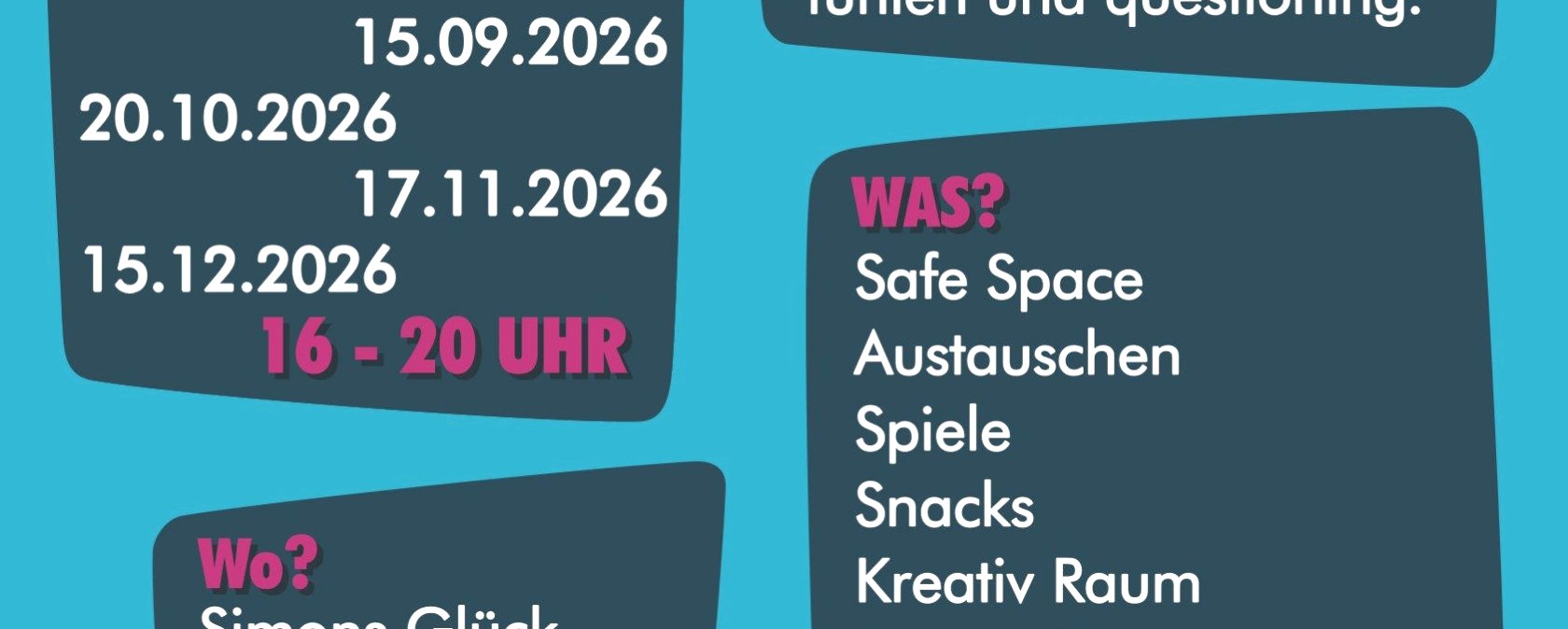 Veranstaltungsplakat, &copy; Queer Euskirchen