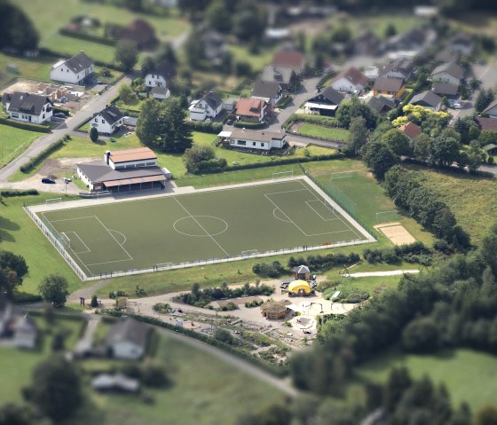 Luftbild Generationenpark Schmidtheim, © Gemeinde Dahlem