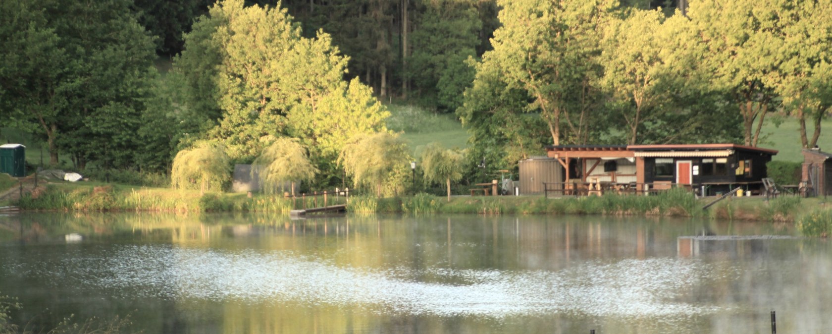 Fishing pond in Burbach, &copy; Angelverein Burbach