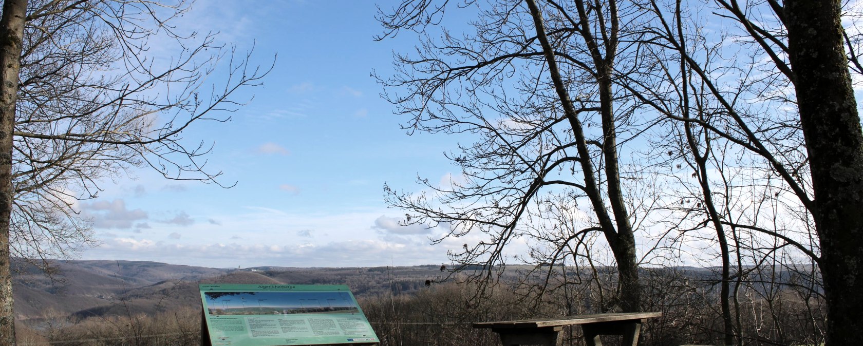 Eifel-Blick Jugendherberge im Februar, © Rursee-Touristik GmbH