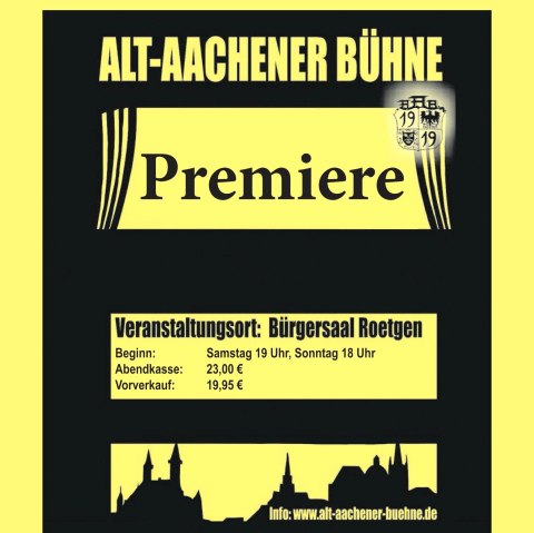 Alt Aachener B&uuml;hne, &copy; Kulturkreis der Gemeinde Roetgen e.V.