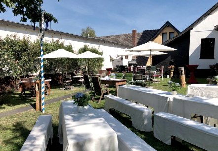 Gasthof Schmidt - Gartenansicht, © Gasthof Schmidt