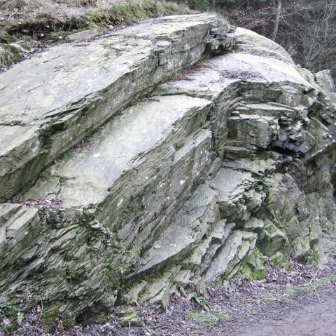 Historischer Felssattel