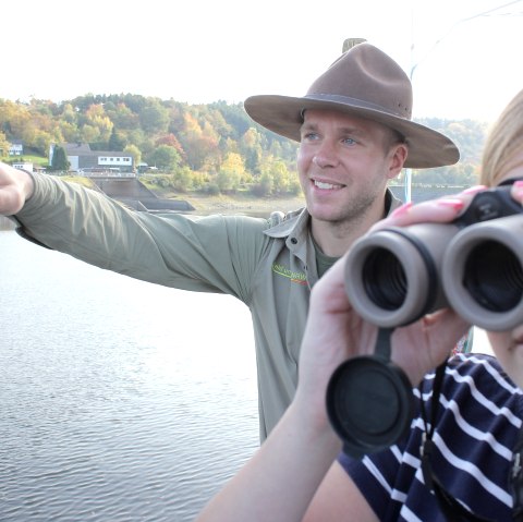 Ranger-Schiffstour, &copy; Nationalpark Eifel