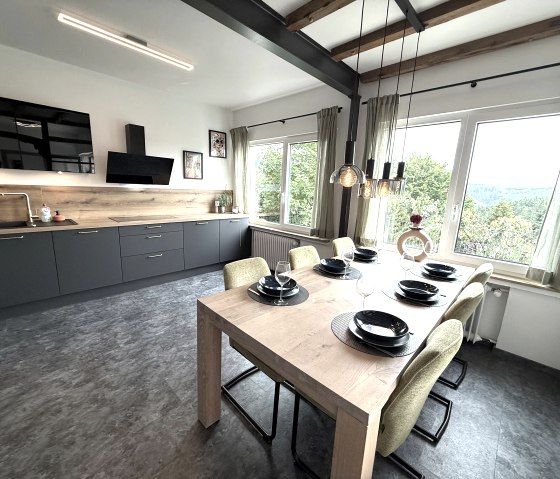 Haus Panoramablick Ferienwohnung 2 - Essbereich
