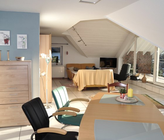 Ferienwohnung "Sommerblick" Wohnzimmer