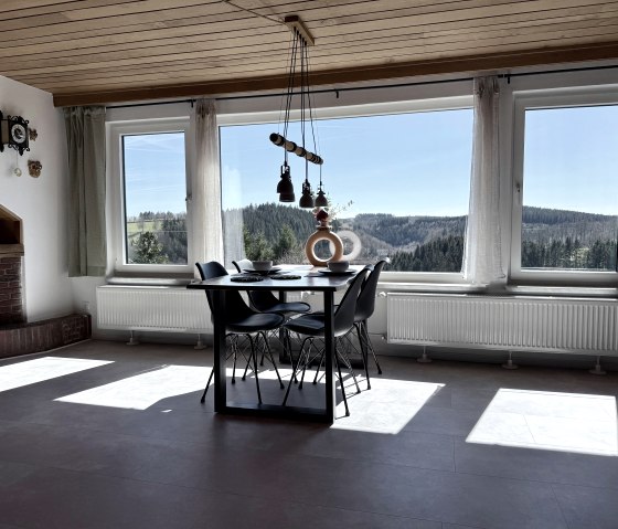 Haus Panoramablick - Ferienwohnung 1 Essbereich