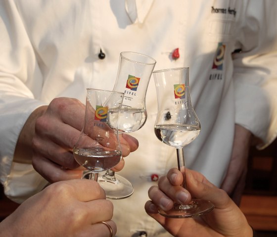 Eifel Schnapsgl&auml;ser, &copy; TI Bitburger Land