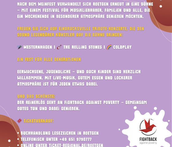 Informationen, © Kulturkreis Roetgen e.V.