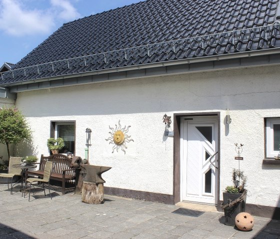 Exterior view with inner courtyard