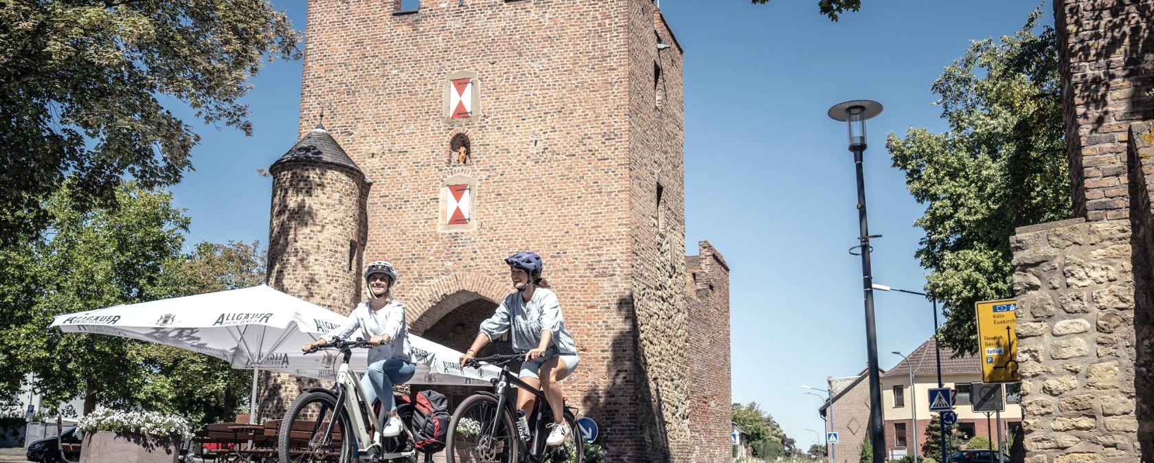 Cyclists in Zülpich, © Dennis Stratmann