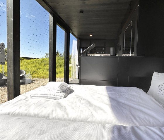 Innenansicht / Bett Cabin Style