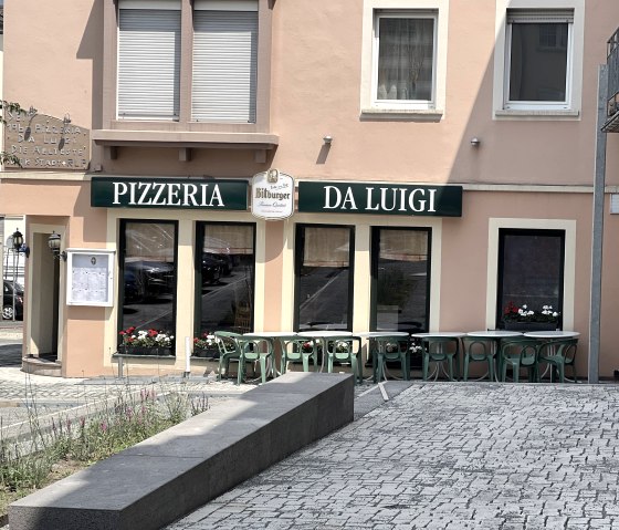 Da Luigi - Exterior view - Beer garden, &copy; TI Bitburger Land