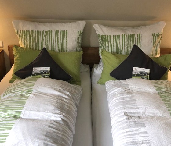 our beds
