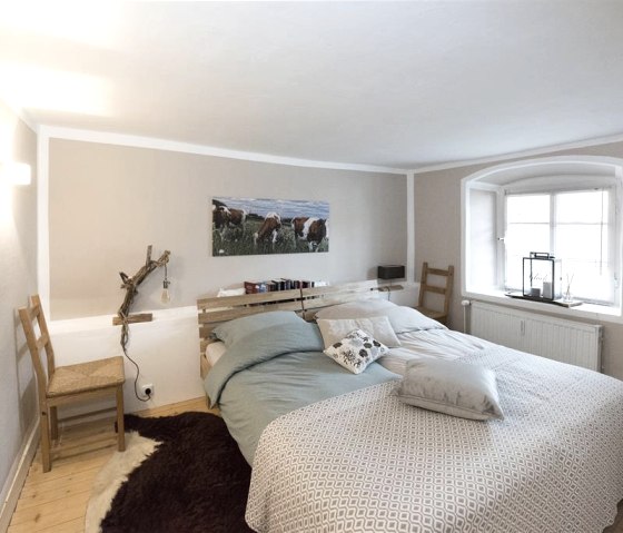 Schlafzimmer_neu, &copy; Nordeifel Tourismus GmbH & Ferienwohnung Zum Pinken Schaf