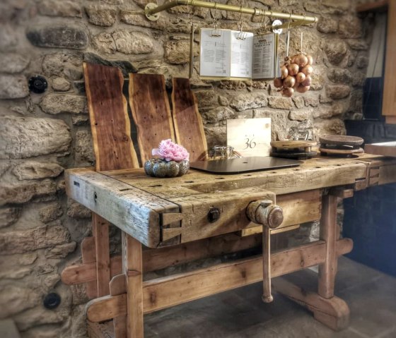 modern, rustic furnishings, &copy; Lauterbachs M&uuml;hlenrestaurant MahlundWerk