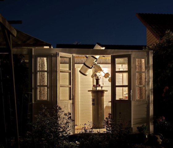 Gartensternwarte, &copy; Nordeifel Tourismus GmbH & Ferienwohnung Sternengarten Eifel