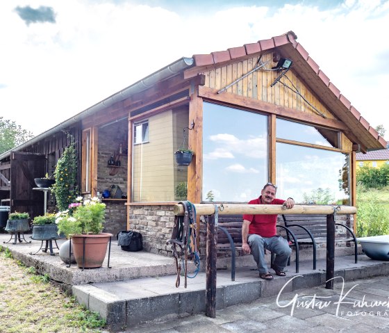 Grillaus im Garten, &copy; Nordeifel Tourismus GmbH & Ferienwohnung Sternenblick Hellenthal