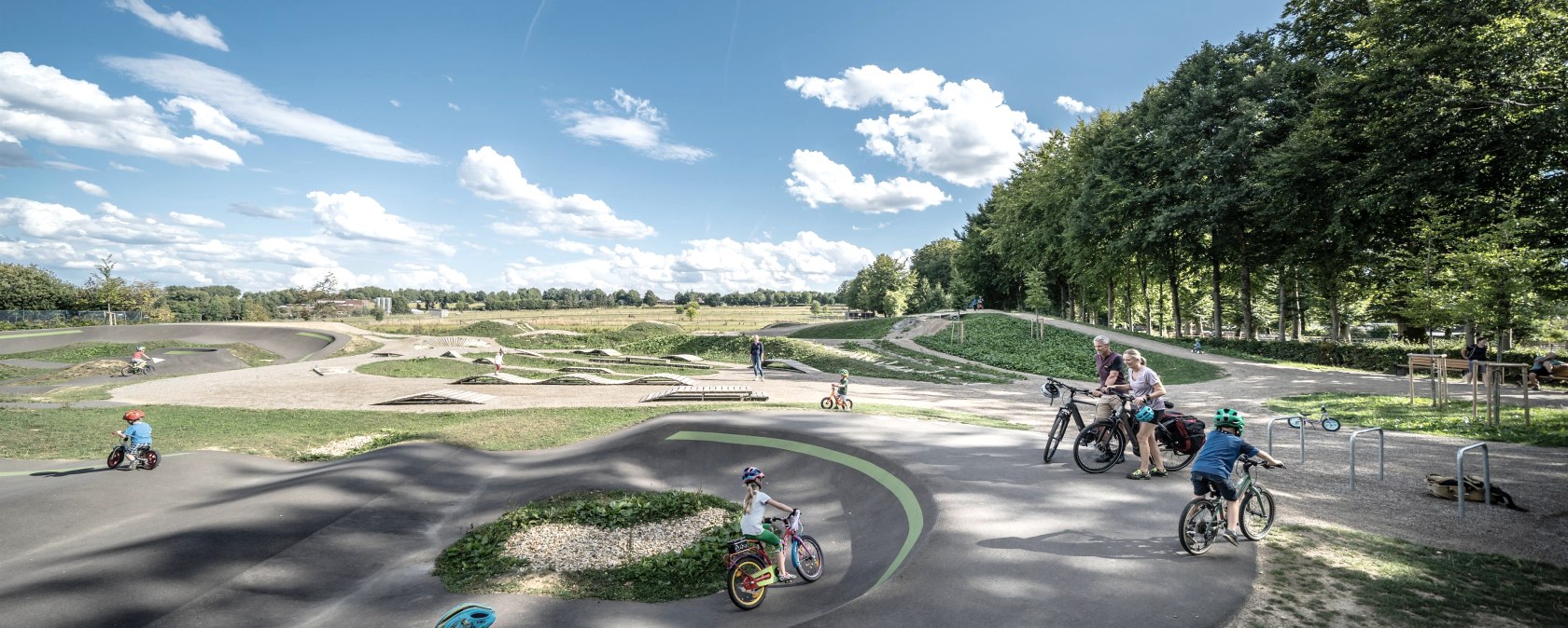 Der Pumptrack, © Eifel Tourismus GmbH, Dennis Stratmann