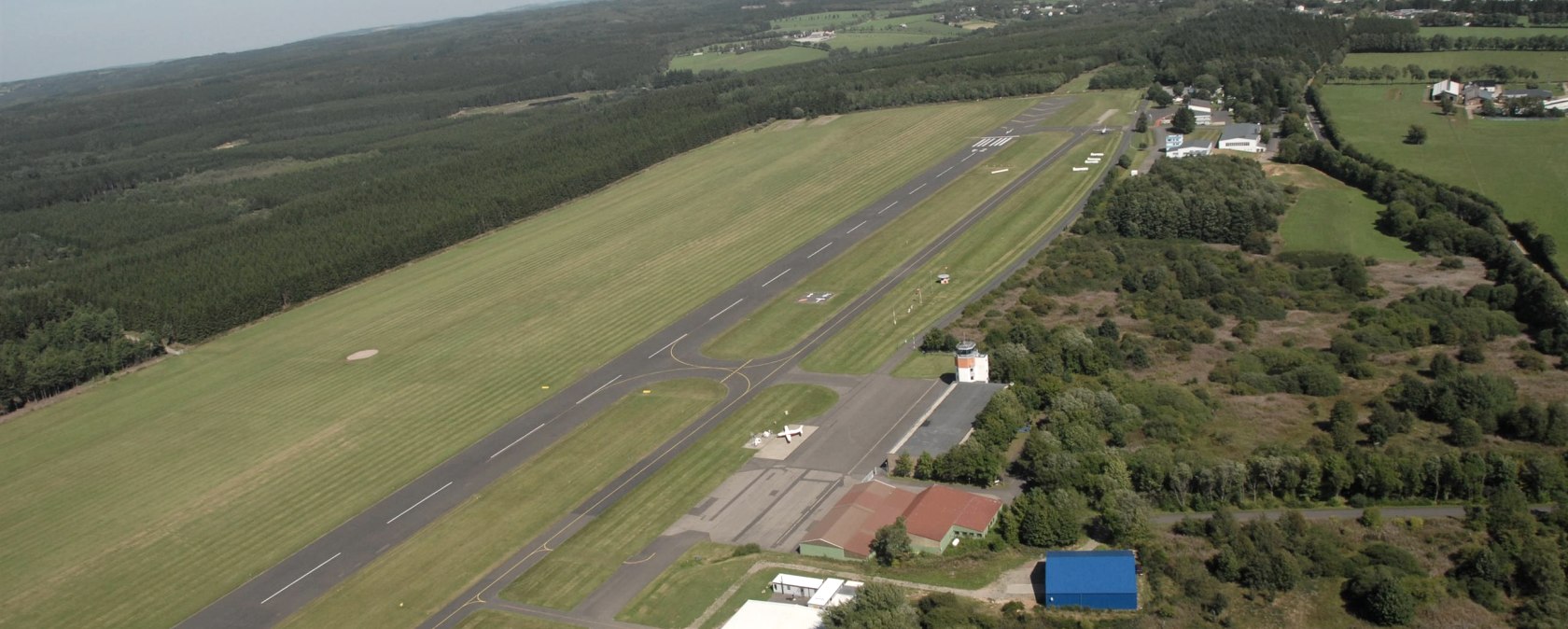 Luftbild, © Gemeinde Dahlem