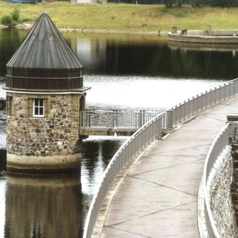 Dreil&auml;gerbachtalsperre Staumauer, &copy; Wolfgang Tscherner