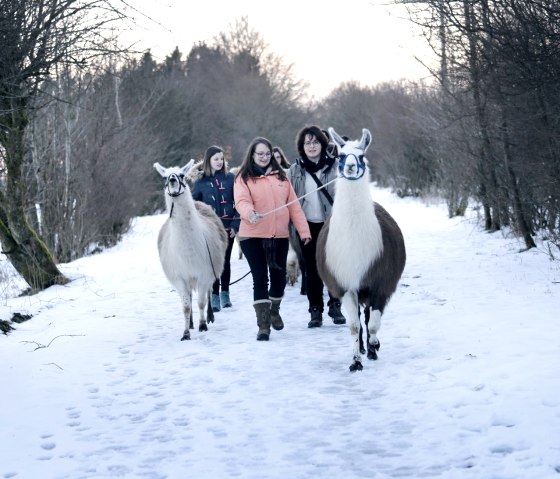 Winterwanderung, &copy; Loni Liebermann