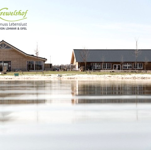 Blick vom See, © Krewelshof Eifel