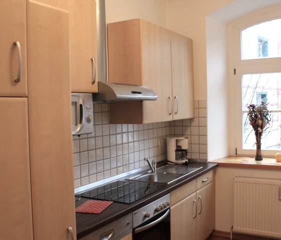 "Ferienwohnung Zum alten Landrat" K&uuml;che