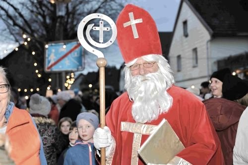 Nikolaus zu besuch, &copy; Heinz Heinrichs