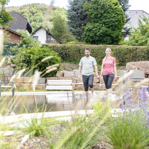Erfrischung im Wassergarten, © Eifel Tourismus GmbH, AR-shapefruit AG